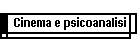 Cinema e psicoanalisi