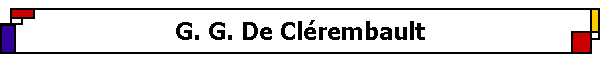 G. G. De Cl�rembault
