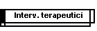Interv. terapeutici