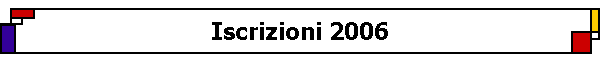 Iscrizioni 2006