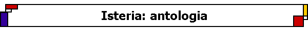 Isteria: antologia