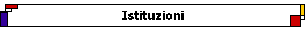 Istituzioni