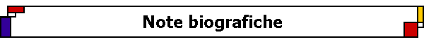 Note biografiche