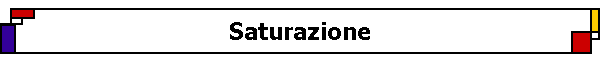 Saturazione