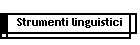 Strumenti linguistici